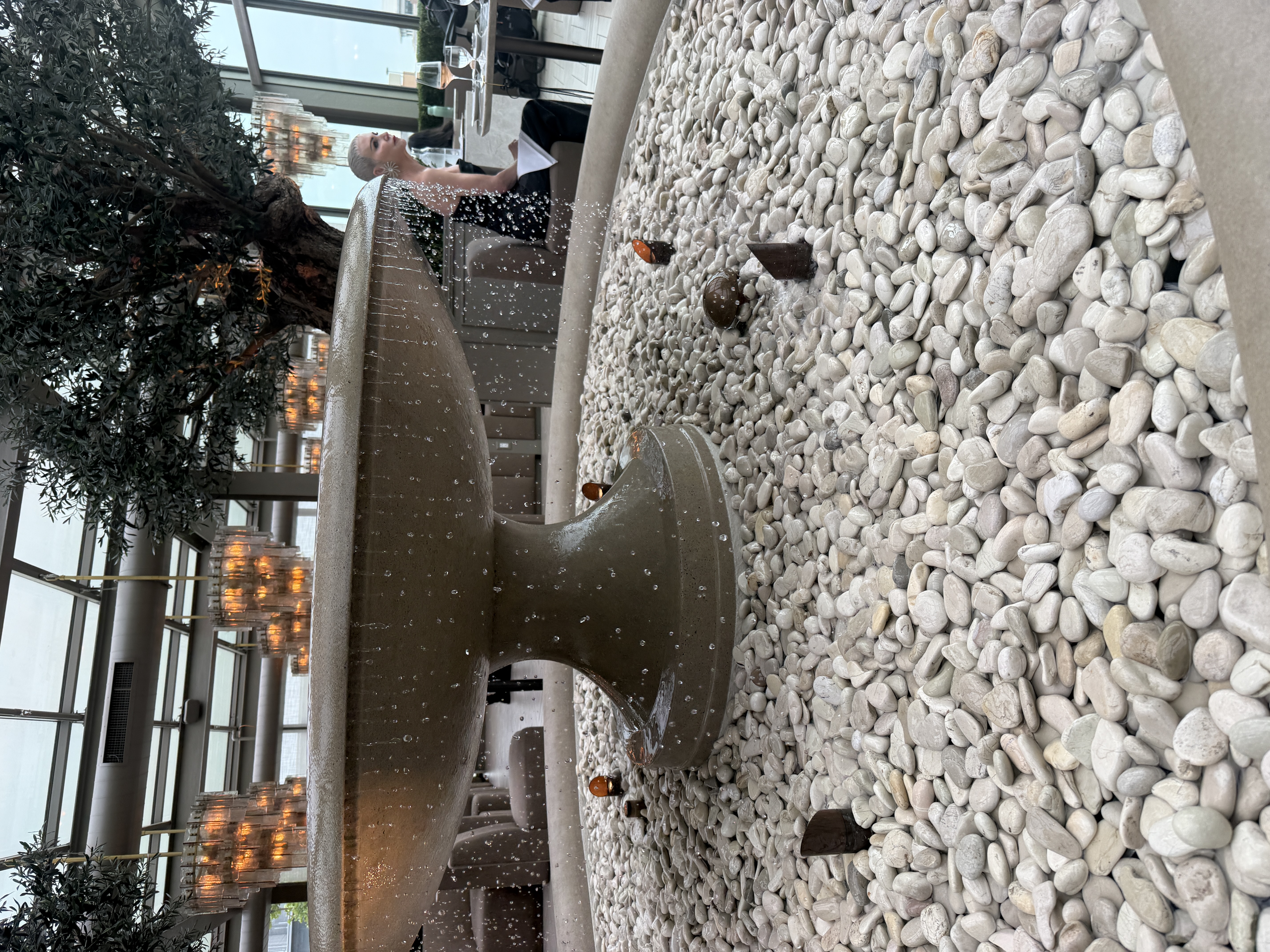 Fountain at RH Rooftop